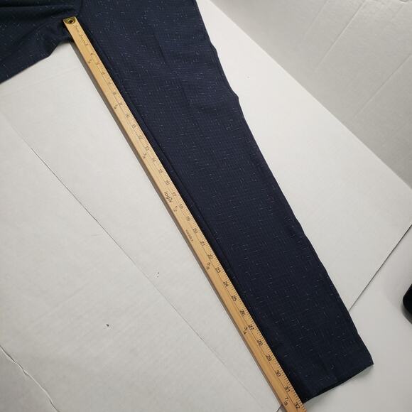 Twisted Tailor Pants Mens 34R Navy Nep Brenes Slim Fit Suit Trousers Dress Party - Picture 13 of 16